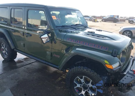 2021 Jeep Wrangler Unlimited Rubicon 4X4 z USA, uszkodzony, nr VIN 1C4JJXFM5MW563794